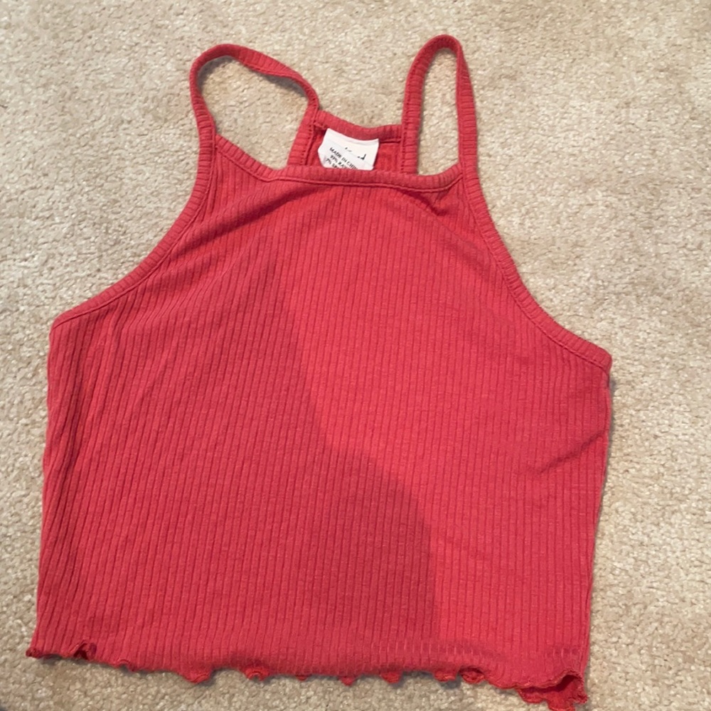 Pink tank top
